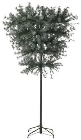 Χριστουγεννιάτικο Δέντρο Ανάποδο Χιονισμένο 2-85-566-0105 210cm (786Tips) Green-White Inart