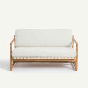 Διθέσιος καναπές κήπου από ξύλο teak, Talulah