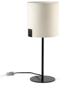 Φωτιστικό Επιτραπέζιο Nila 20054 1xE27 22x55cm Black-White Faro Barcelona