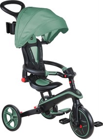 Globber Τρίκυκλο Trike Explorer Foldable 4in1 Olive