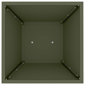 vidaXL Βάση Φυτών Ελιά Μέταλλο 35 x 35 x 73 εκ. Γλάστρες Βάση Φυτών