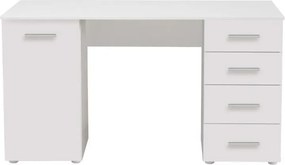 Γραφείο LIBER Λευκό 135x50x75,5 εκ. 135x50x75.5 εκ.