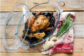 Πιάτο ψησίματος Pyrex 1040712 Λευκό Διαφανές 6 L 4,5 g 4,5 L