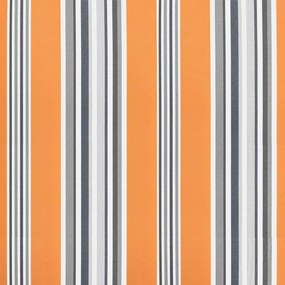 vidaXL Τεντόπανο Ανταλλακτικό Ριγέ Πολύχρωμο 3,5x2,5 μ.