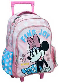 Σχολική Τσάντα Τρόλεϊ Δημοτικού (35x20x46) Gim Minnie Polka Dot Powder