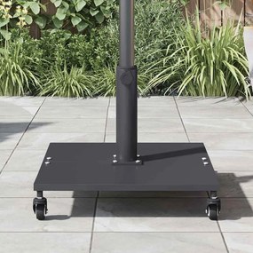 vidaXL Βάση ομπρέλας Σκούρο Γκρι 45 x 45 x 31,5 εκ.