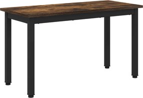 vidaXL παγκάκι Καπνιστό Δρύς 80 x 35 x 45 cm Επεξεργασμένο ξύλο