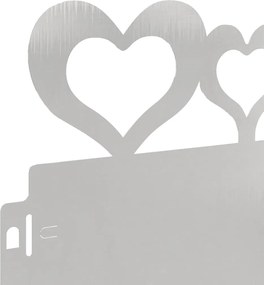 vidaXL Περιγράμματα γκαζόν 10 pcs Ασημί 103 x 0,05 x 22 εκ