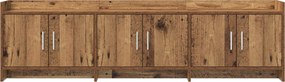 vidaXL Ντουλάπι TV 168 x 33 x 47 εκ. Παλαιωμένο ξύλο