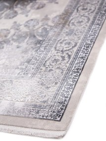Χαλί Bamboo Silk 8098A L.GREY ANTHRACITE Royal Carpet - 160 x 230 cm