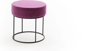 Πουφ Σκαμπό Λιλά DIDIM 40x40x40