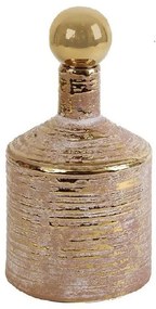 Διακοσμητική Μποτίλια VOS205 Φ14,5x16,5cm Bronze Espiel Κεραμικό