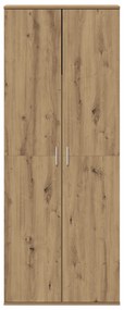 vidaXL Highboard Artisan Oak 70x35x180 εκ. Επεξεργασμένο Ξύλο