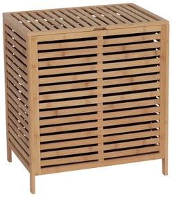 Καλάθι Απλύτων Bamboo 60x53.5x37.5cm Καφέ 9820