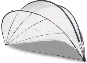 vidaXL Θόλος πισίνας Διαφανές 546 x 516 x 250 εκ. PVC