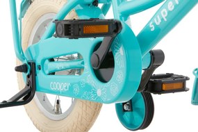 Cooper 14 Inch 21,5 cm Girls Coaster Brake Turquoise