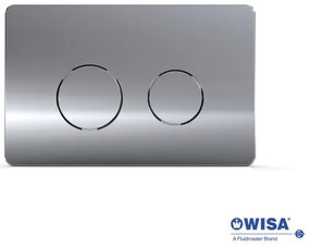 WISA EASY TOYCH F099-100 Πλακέτα για Καζανάκια Διπλής Λειτουργίας Chrome