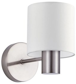 Φωτιστικό Τοίχου - Απλίκα Adept 77-8299 14x23x17cm 1xE27 60W Nickel-White Homelighting