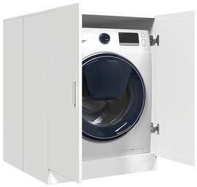 vidaXL Ντουλάπι Πλυντηρίου Λευκό 71 x 71,5 x 91,5 εκ.