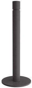 Βάση Χαρτιού Κουζίνας 1230-113 Φ12,5x33cm Anthracite Stainless Steel