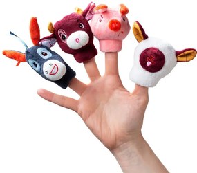 Μαλακό Παιχνίδι (Σετ 4τμχ) Lilliputiens Ζώα Της Φάρμας LΙ83304
