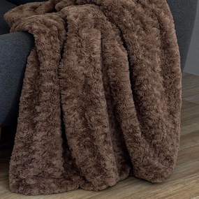 Κουβέρτα Καναπέ Aleria Beige Palamaiki 130x 180 130x180cm Flannel.Sherpa