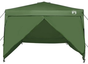 vidaXL Σκηνή Canopy Pop-up Πράσινο 300 x 300 cm ύφασμα