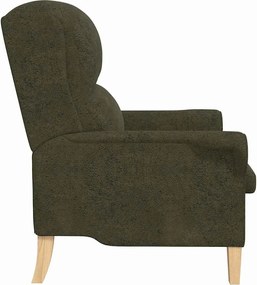 vidaXL Πολυθρόνα Στρατιωτικό πράσινο 76 x 94 x 102 εκ. Τεχνητό Δέρμα