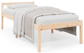 vidaXL Κρεβάτι Ηλικιωμένων 100 x 200 εκ. από Μασίφ Ξύλο Πεύκου