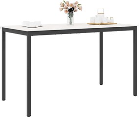 vidaXL Τραπέζι μπαρ Λευκό 180 x 90 x 105 εκ. Στερεά ξυλεία πεύκου