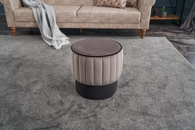 Pouffe Rose Puf - Grey Grey