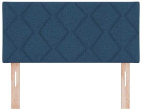 vidaXL Υφασμάτινο Κεφαλάρι Geometric με κεφαλάρι Μπλε 90 cm ύφασμα