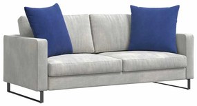 vidaXL Μαξιλάρι Καναπέ 2 pcs Μπλε Αστυνομίας 80 x 80 cm