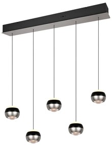 Φωτιστικό Κρεμαστό Trio Lighting ORBIT 344410507 Νίκελ ματ (Nickel Mat- Satin) 2300+3000+4000K