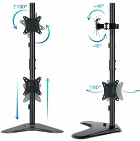 Βάση Τηλεόρασης TooQ DB1703TNV-B