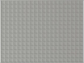 vidaXL Κουβέρτα Βαρύτητας Γκρι 150 x 200 εκ. 7 κ. Υφασμάτινη