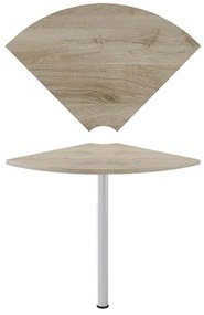 Γωνία για γραφείο  99x63,6x75, Modul 44, Genomax Genom1219921001