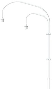 Σώμα Απλίκας Φωτιστικού Τοίχου 2xΕ27 Reading Light Λευκό Willow Double 4130 Umage -4130-Λευκό 4130