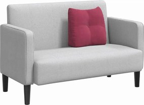 vidaXL Μαξιλάρι Πλάτης Κόκκινο 45 x 50 x 24 cm Βελούδο