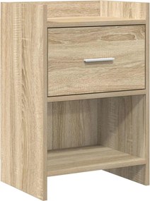 vidaXL Κομοδίνα Sonoma Δρυς 40 x 30 x 60 cm Επεξεργασμένο Ξύλο