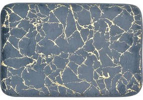 ΠΑΤΑΚΙ ΜΠΑΝΙΟΥ MEMORY FOAM VibrantRoots ΓΚΡΙ 40x60cm San Lorentzo 8064GREY