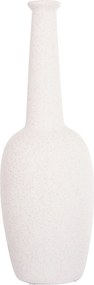 ΕΠΙΤΡΑΠΕΖΙΟ ΚΕΡΑΜΙΚΟ ΔΙΑΚΟΣΜΗΤΙΚΟ ELENDIL HM4592.01 ΥΠΟΛΕΥΚΟ ΚΡΥΣΤΑΛΛΙΚΟ Φ10x30Υ εκ