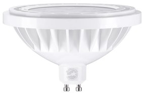 GloboStar 60130 Σποτ LED GU10 AR111 12W 1164lm 36° AC 220-240V IP20 Φ11 x Υ6.6cm Φυσικό Λευκό 4500K Dimmable - 3 Χρόνια Εγγύηση - 60130