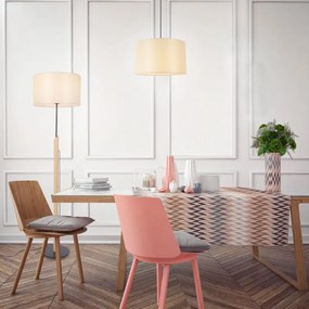 Φωτιστικό Δαπέδου Aca Cliff MF21858 Natural/Beige