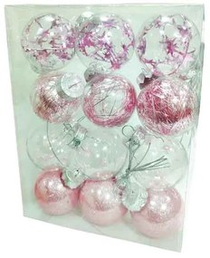 Σετ Χριστουγεννιάτικες Μπάλες 12τμχ 5.5cm - Christmas decoration balls-191640-191640