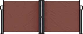 vidaXL Σκίαστρο Πλαϊνό Συρόμενο Καφέ 100 x 1000 εκ.