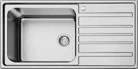 Karag BL821 Satine 100x50 - Ανοξειδωτος Νεροχυτης