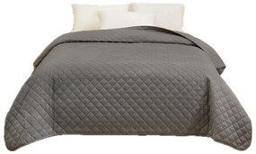 Κουβερλί (220x240) Hotel Dark Grey 100% Microfiber