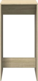 vidaXL Τραπέζι Μπαρ Sonoma Δρυς 51x50x103,5 εκ. Επεξ. Ξύλο