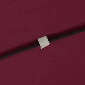 vidaXL Τετράγωνη Ομπρέλα Κήπου 295x245 εκ. Βουργουνδί